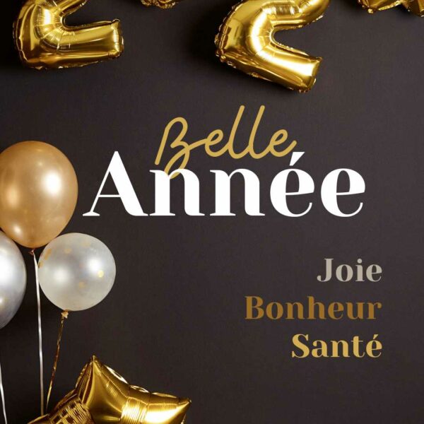 Bonne année !